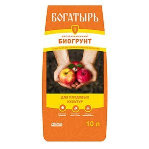 Плодородный грунт Богатырь "Для плодовых культур"